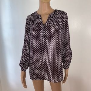 LAUNDRY BY SHELLI SEGAL BLOUSE SIZE S